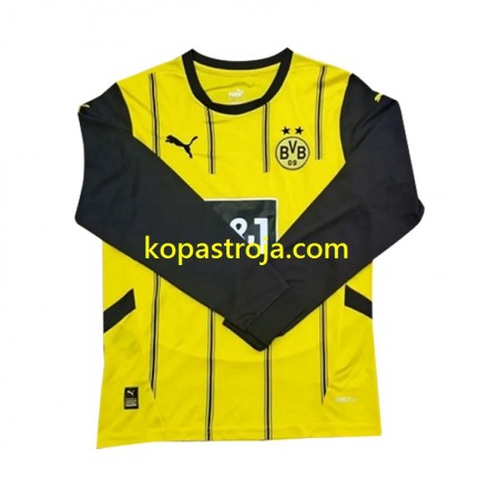 Billiga Fotbollströjor Borussia Dortmund Hemma tröja 2024/25 Långärmad